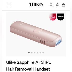 Ulike Pink Hair Removal Handset